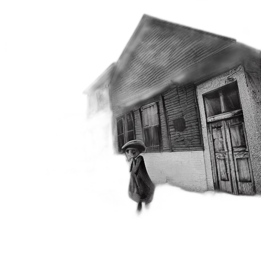 umbrella, building, mask, face transparent PNG cut-out