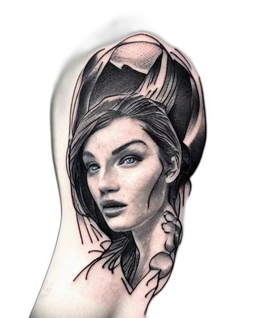 hat, crown, jewelry, fantasy art, comic book art, concept art, photorealistic, tattoo transparent PNG cut-out
