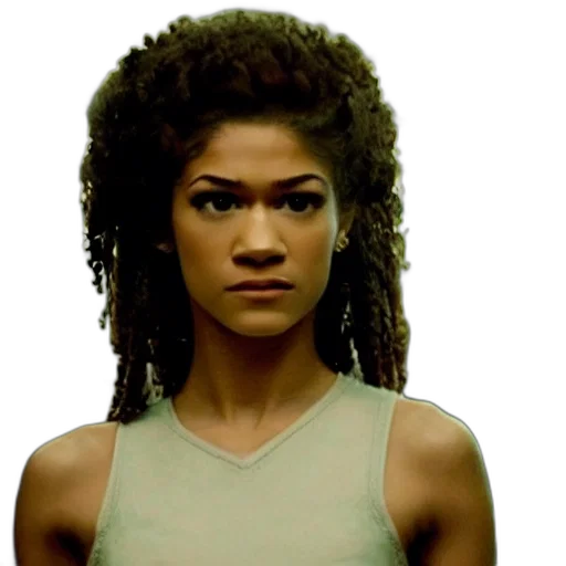 hair, face, movie, still transparent PNG cut-out