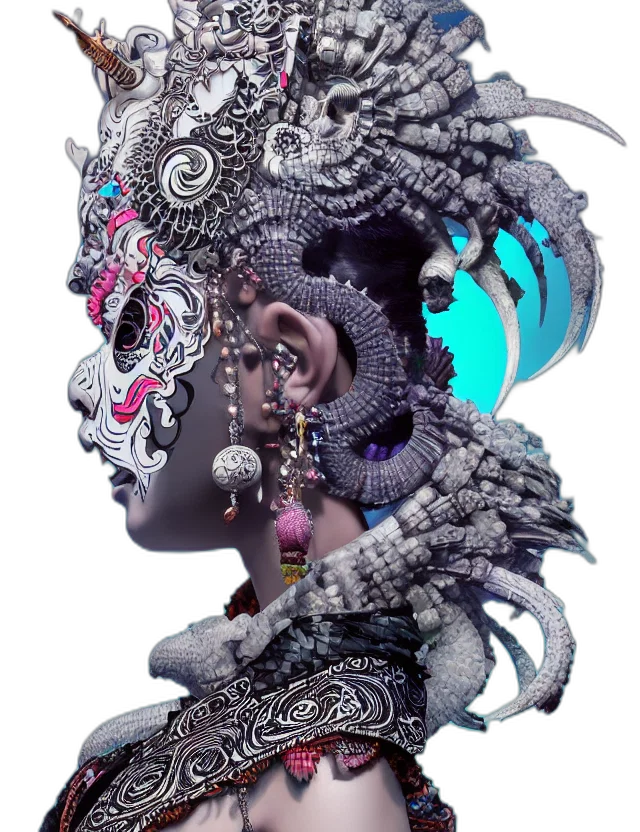 mask, jewelry, crown, face transparent PNG cut-out