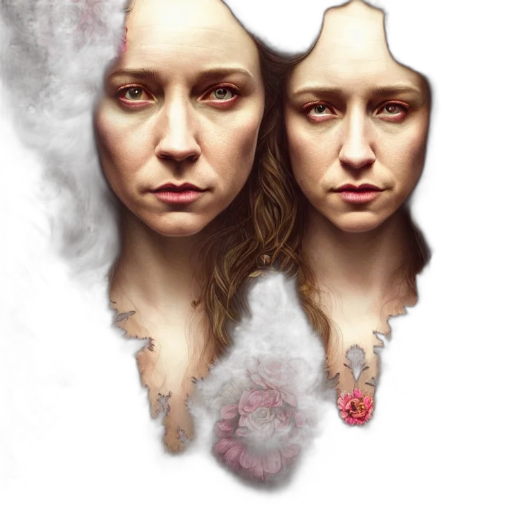 face, jewelry, photorealistic, concept art transparent PNG cut-out