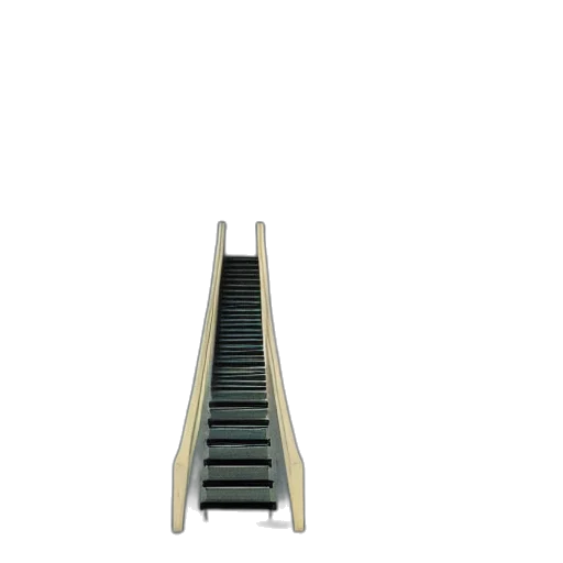 furniture, shoes, staff, car, 3d render, concept art, photorealistic, stairway transparent PNG cut-out