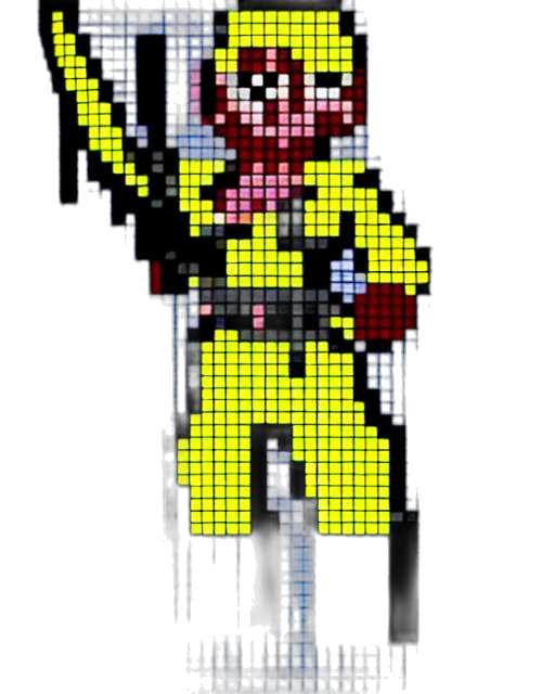 staff, weapon, sword, robot transparent PNG cut-out