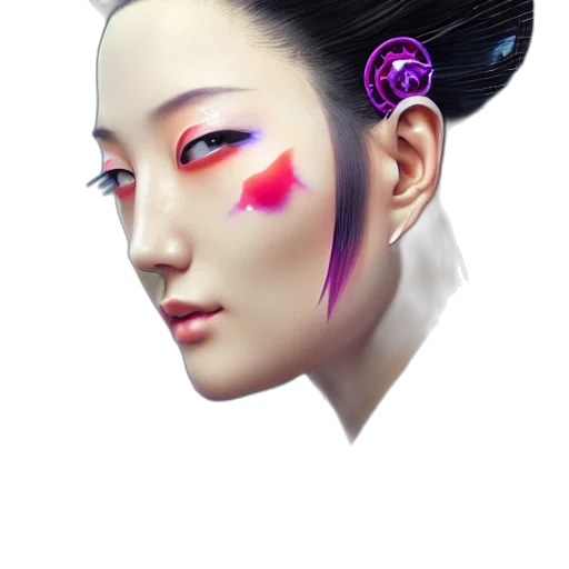 face, mask, jewelry, staff transparent PNG cut-out