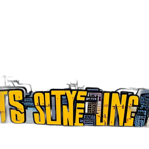 comic book art, concept art, cyberpunk, 3d render, city street, city, skyline, style transparent PNG cut-out