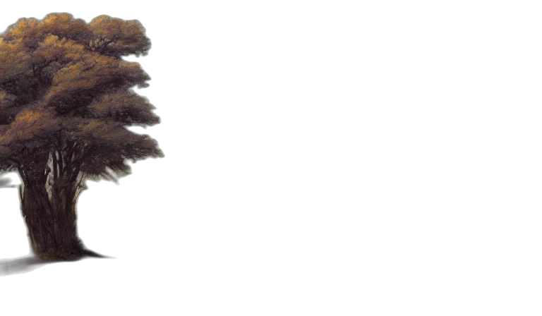 tree, hair, crown, staff transparent PNG cut-out