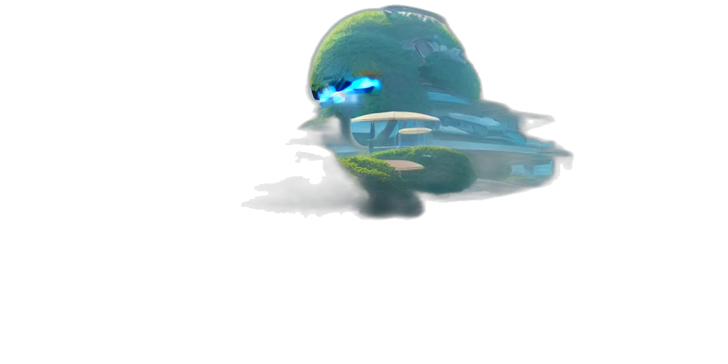 creature, robot, hat, mask transparent PNG cut-out