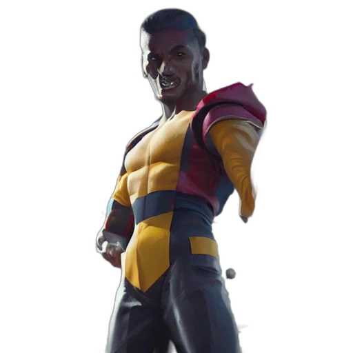jacket, concept art, 3d render, comic book art transparent PNG cut-out