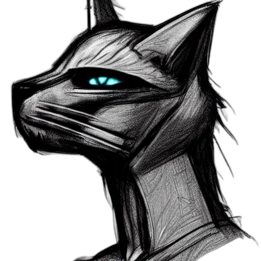 mask, creature, robot, staff, concept art, cyberpunk, fantasy art, comic book art transparent PNG cut-out