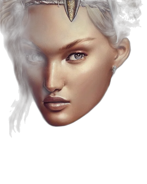 face, mask, crown, jewelry transparent PNG cut-out