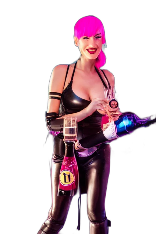 staff, bottle, weapon, robot transparent PNG cut-out