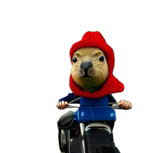 animal, jacket, hat, creature transparent PNG cut-out