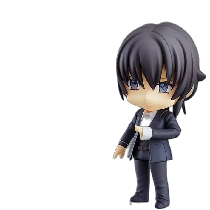 3d render, takumi, fujiwara, anime transparent PNG cut-out