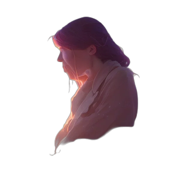 face, jacket, staff, mask transparent PNG cut-out