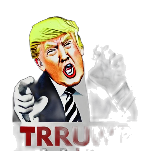 cartoon, donald, trump, 1930s transparent PNG cut-out
