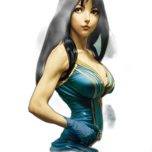 dress, fantasy art, concept art, photorealistic transparent PNG cut-out