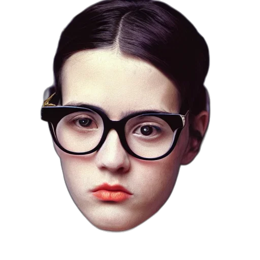 face, mask, hair, crown transparent PNG cut-out