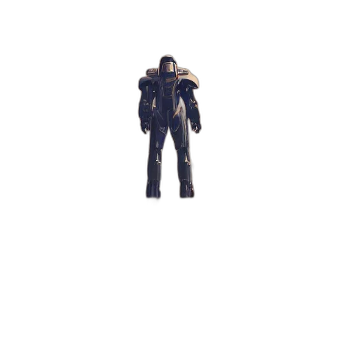robot, jacket, weapon, creature transparent PNG cut-out