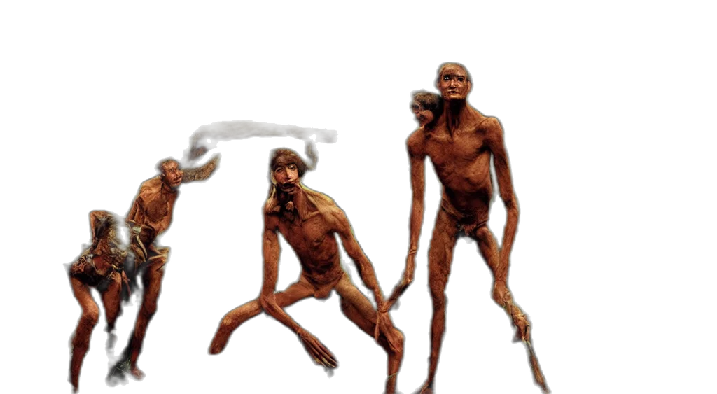 creature, staff, food, mask transparent PNG cut-out