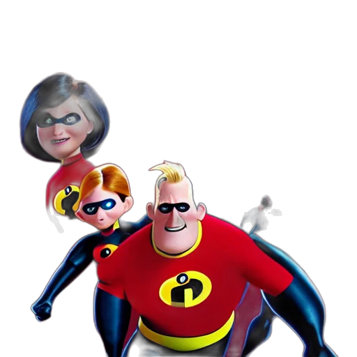 3d render, concept art, comic book art, cartoon, cinematic, shot, incredibles, mcu transparent PNG cut-out
