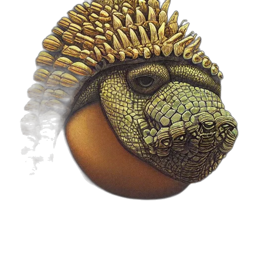 dragon, creature, animal, mask, photorealistic, 3d render, concept art, fantasy art transparent PNG cut-out