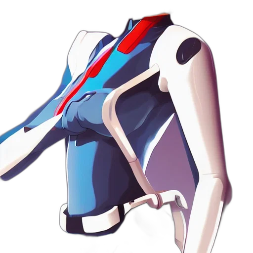 jacket, robot, dress, weapon transparent PNG cut-out