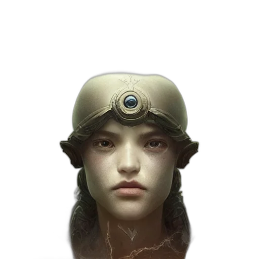 face, robot, mask, hat transparent PNG cut-out