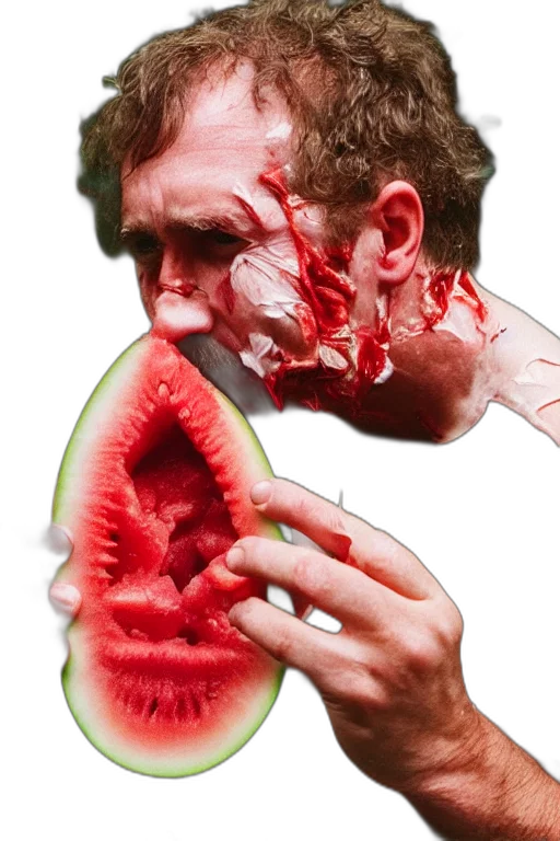 food, face, mask, creature transparent PNG cut-out