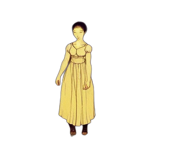 dress, staff, pixel art, concept art transparent PNG cut-out