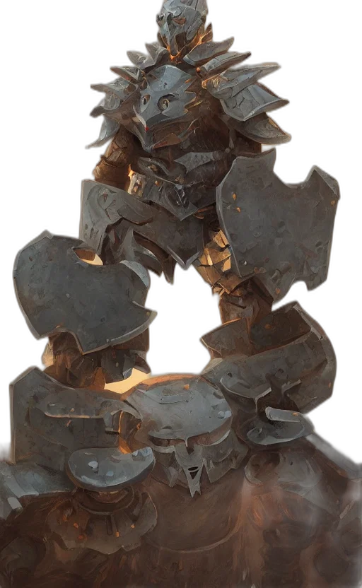 crown, weapon, robot, jewelry, 3d render, concept art, photorealistic, fantasy art transparent PNG cut-out