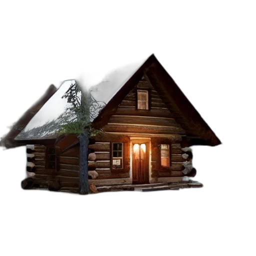 building, furniture, animal, 3d render transparent PNG cut-out