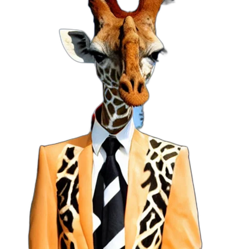 jacket, animal, staff, mask, concept art, 3d render, cartoon, fantasy art transparent PNG cut-out