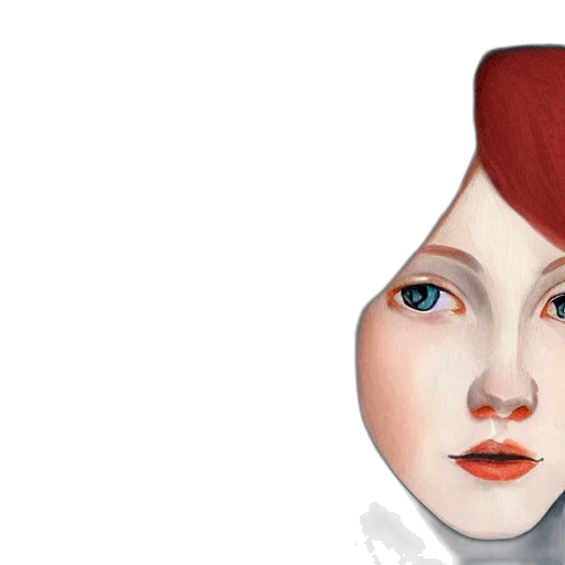 face, hat, mask, photorealistic, 3d render, concept art, cartoon, red transparent PNG cut-out