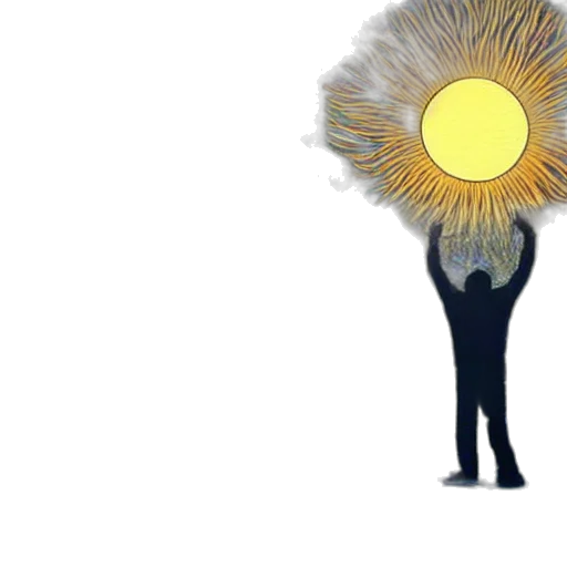 flower, umbrella, jacket, hair, concept art, watercolor, 3d render, anime transparent PNG cut-out