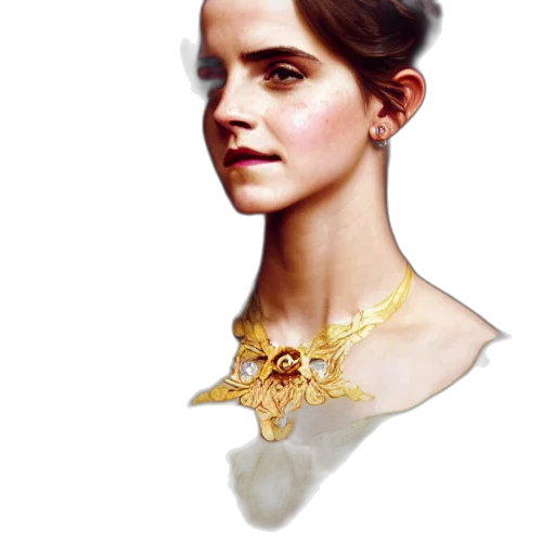 jewelry, crown, face, staff transparent PNG cut-out