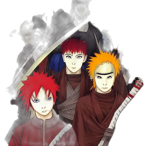 staff, sword, anime, fantasy art transparent PNG cut-out
