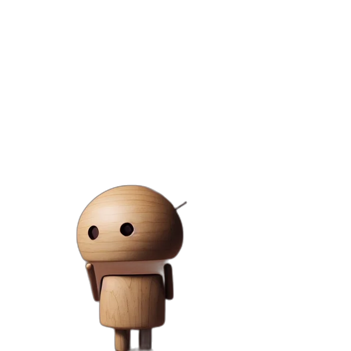 robot, staff, creature, face transparent PNG cut-out