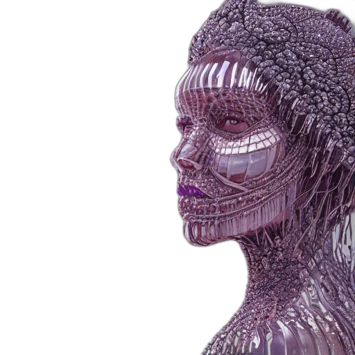 robot, mask, face, hair transparent PNG cut-out