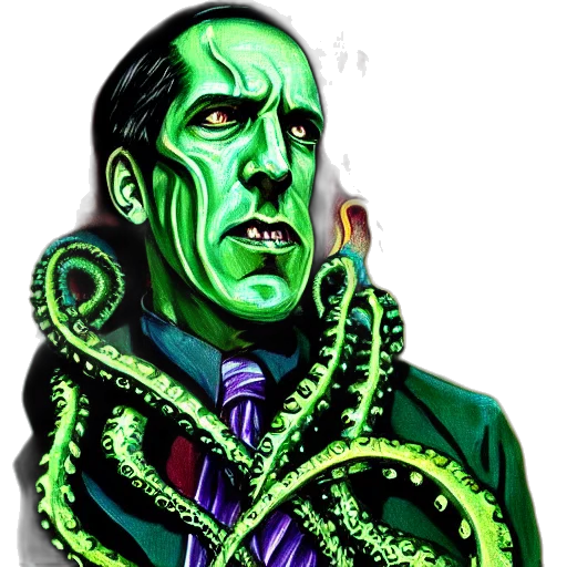 creature, mask, comic book art, concept art transparent PNG cut-out
