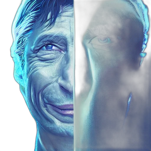 face, mask, robot, bottle transparent PNG cut-out