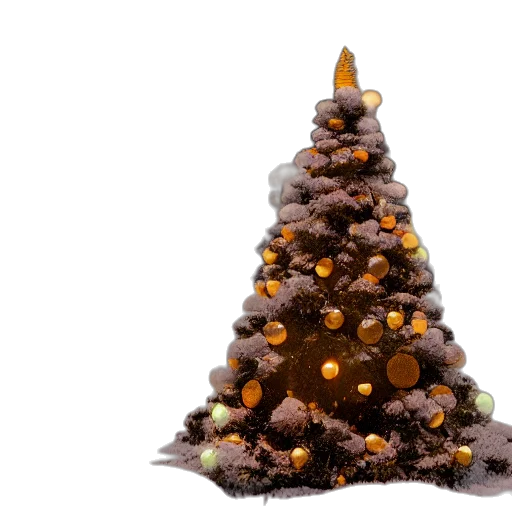 tree, food, 3d render, photorealistic, any, time, year, intricate transparent PNG cut-out