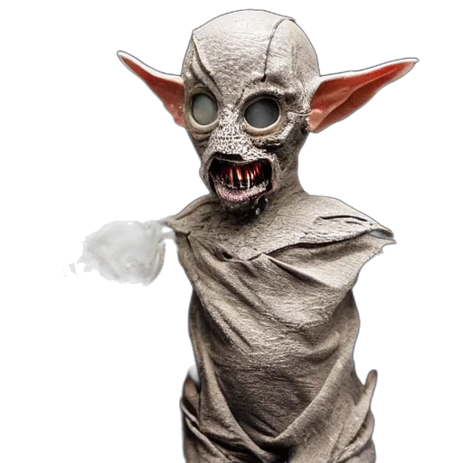 mask, creature, staff, face transparent PNG cut-out