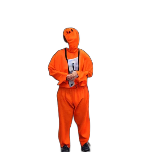 jacket, staff, creature, animal transparent PNG cut-out