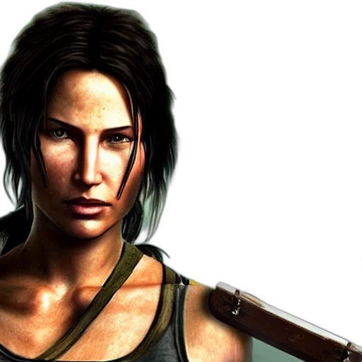 photorealistic, concept art, fantasy art, 3d render, keanu, reeves, face, lara transparent PNG cut-out
