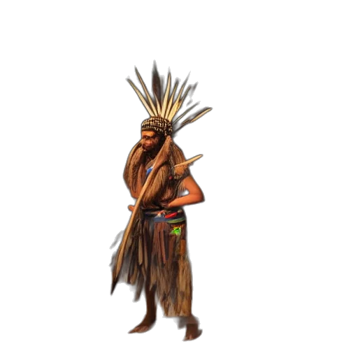 staff, mask, weapon, hat, concept art, 3d render, fantasy art, pixel art transparent PNG cut-out