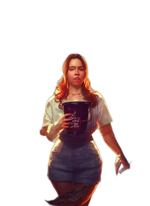 dress, staff, face, robot transparent PNG cut-out