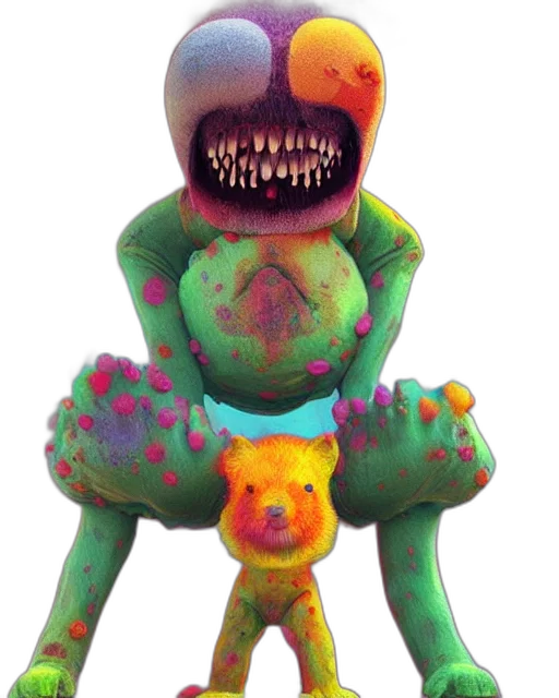 creature, robot, animal, staff transparent PNG cut-out