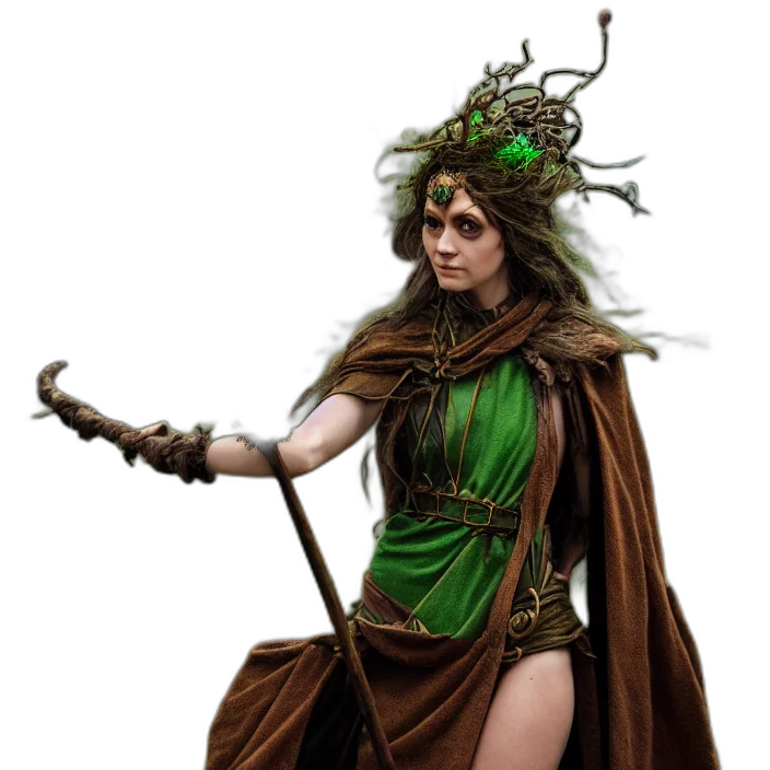 staff, fantasy art, concept art, comic book art transparent PNG cut-out