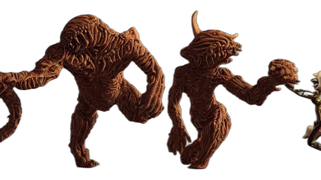 creature, mask, hair, animal transparent PNG cut-out