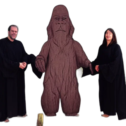 staff, creature, jacket, concept art transparent PNG cut-out